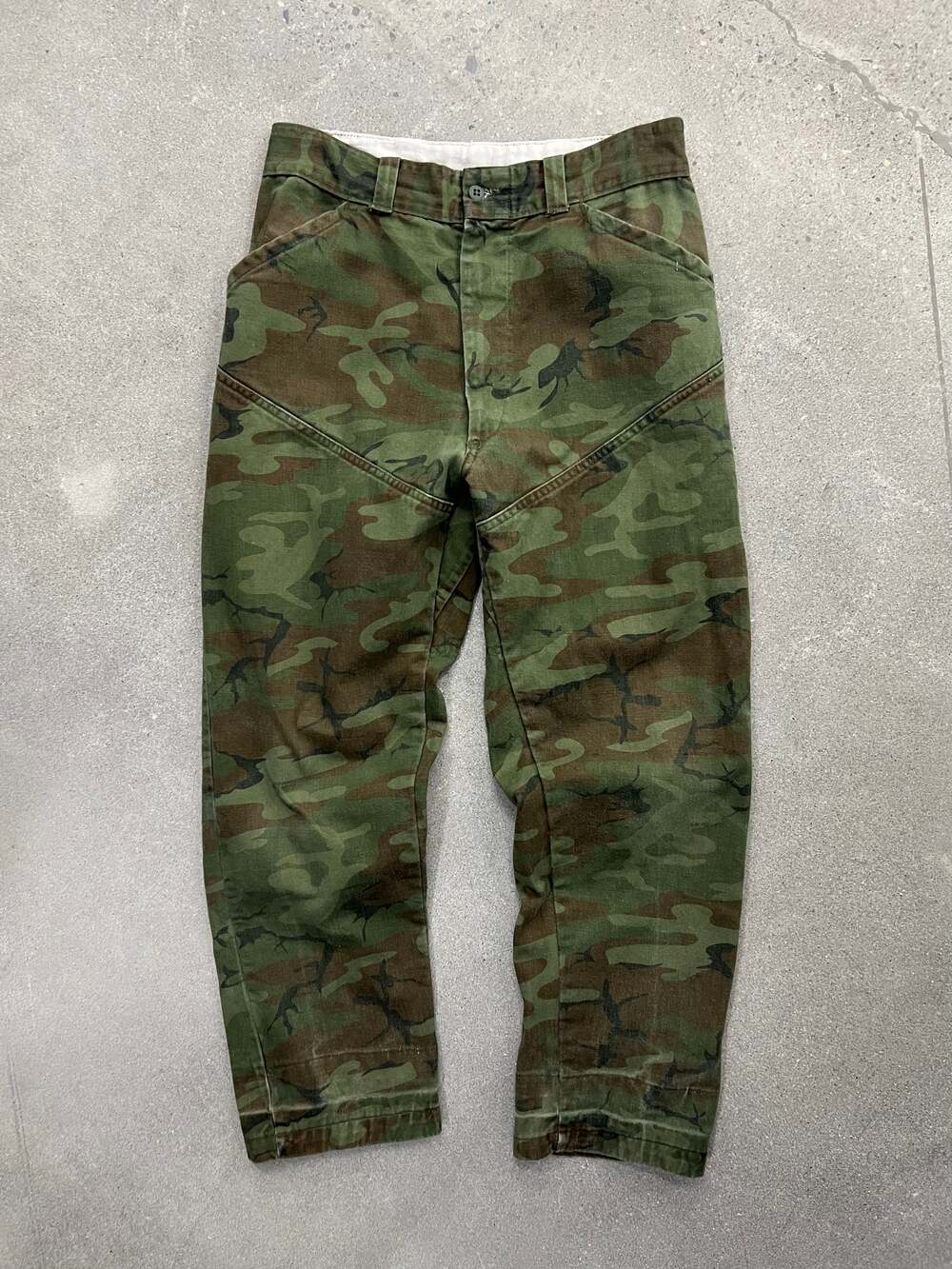 Vintage Sears By Ted Williams Double Knee Camo Pants - 32”